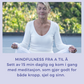 28 dager mindfulness challenge - 50%